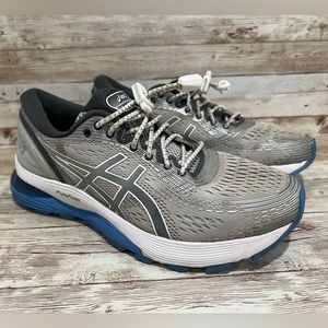 Women’s Size 7 ASICS Gel Nimbus 21 Athletic Running Shoes with Nathan Cord Laces